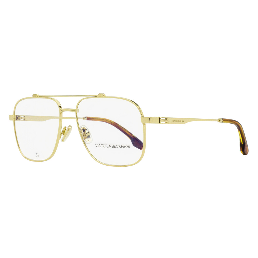Victoria Beckham Navigator Eyeglasses VB2138 714 Gold 56mm